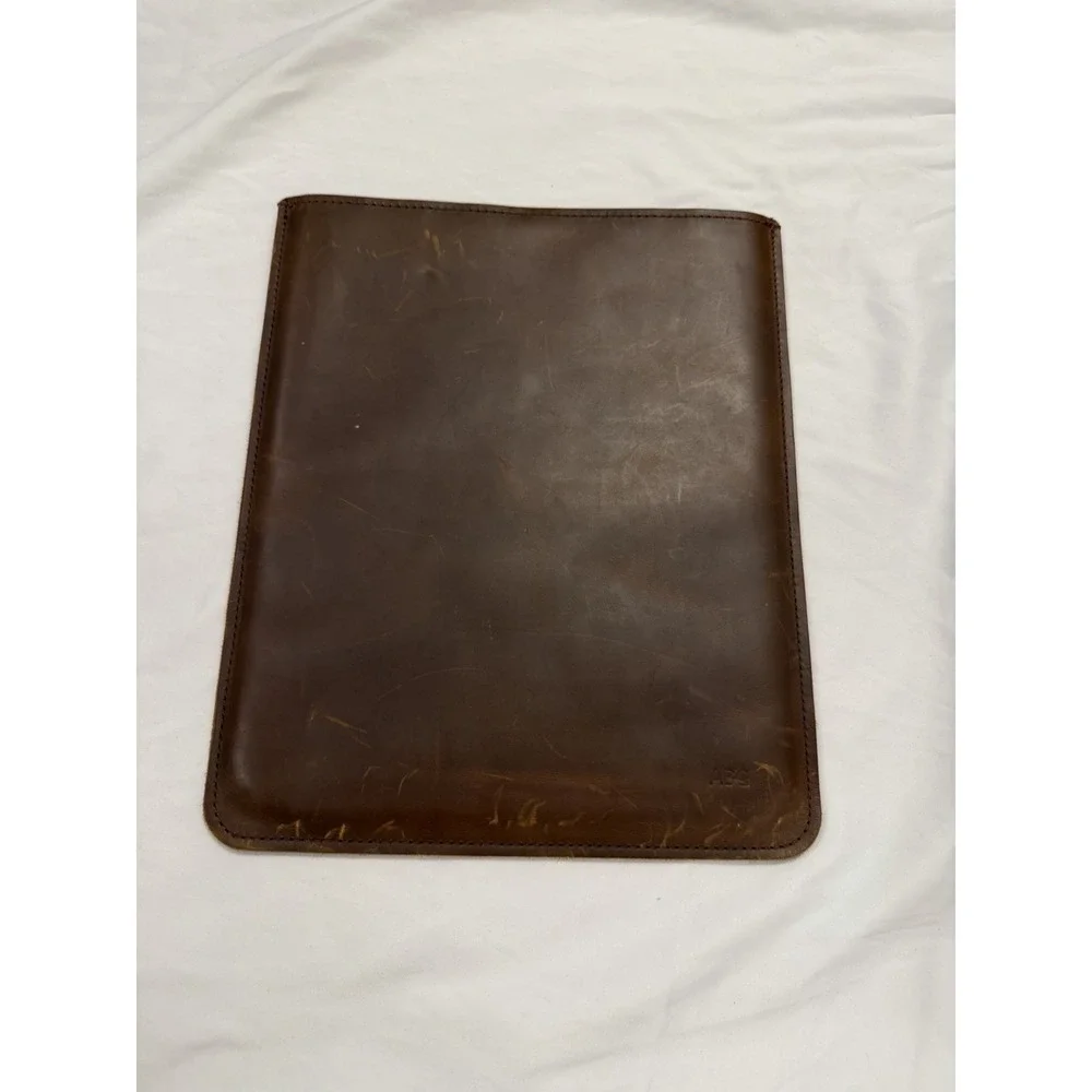 Mission Leather Sleeve Cover Case for Inch iPad Pro Brown Vertical